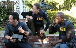 Numb3rs photo from the set.