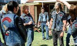 Bikie Wars: Brothers in Arms photo from the set.
