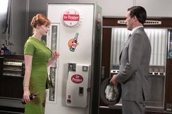 Mad Men photo from the set.