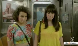 Broad City photo from the set.