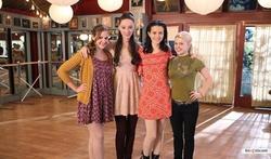Bunheads photo from the set.