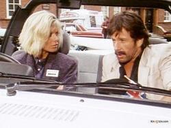 Dempsey & Makepeace photo from the set.