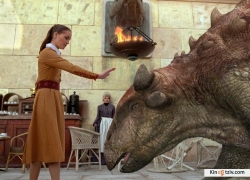 Dinotopia photo from the set.