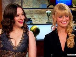2 Broke Girls photo from the set.