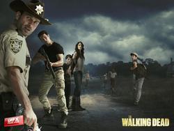 The Walking Dead photo from the set.