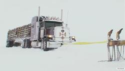 Ice Road Truckers photo from the set.