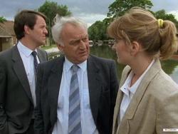 Inspector Morse photo from the set.
