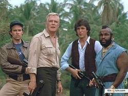 The A-Team photo from the set.