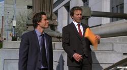 Franklin & Bash photo from the set.