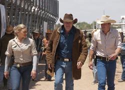 Longmire photo from the set.