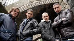 Love/Hate photo from the set.