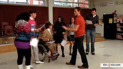 Glee photo from the set.