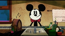 Mickey Mouse photo from the set.