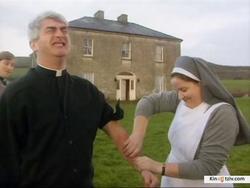 Father Ted photo from the set.