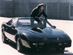 Knight Rider photo from the set.