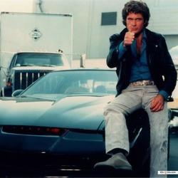 Knight Rider photo from the set.