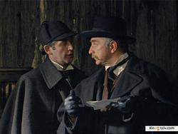 Sherlock Holmes and Doctor Watson photo from the set.
