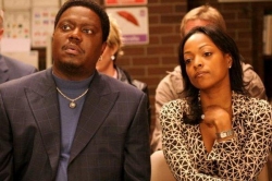 The Bernie Mac Show photo from the set.