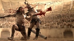 Spartacus: Blood and Sand photo from the set.