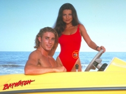 Baywatch photo from the set.