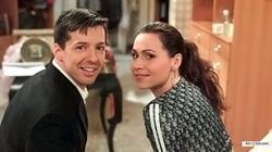 Will & Grace photo from the set.