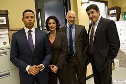 Law & Order: UK photo from the set.